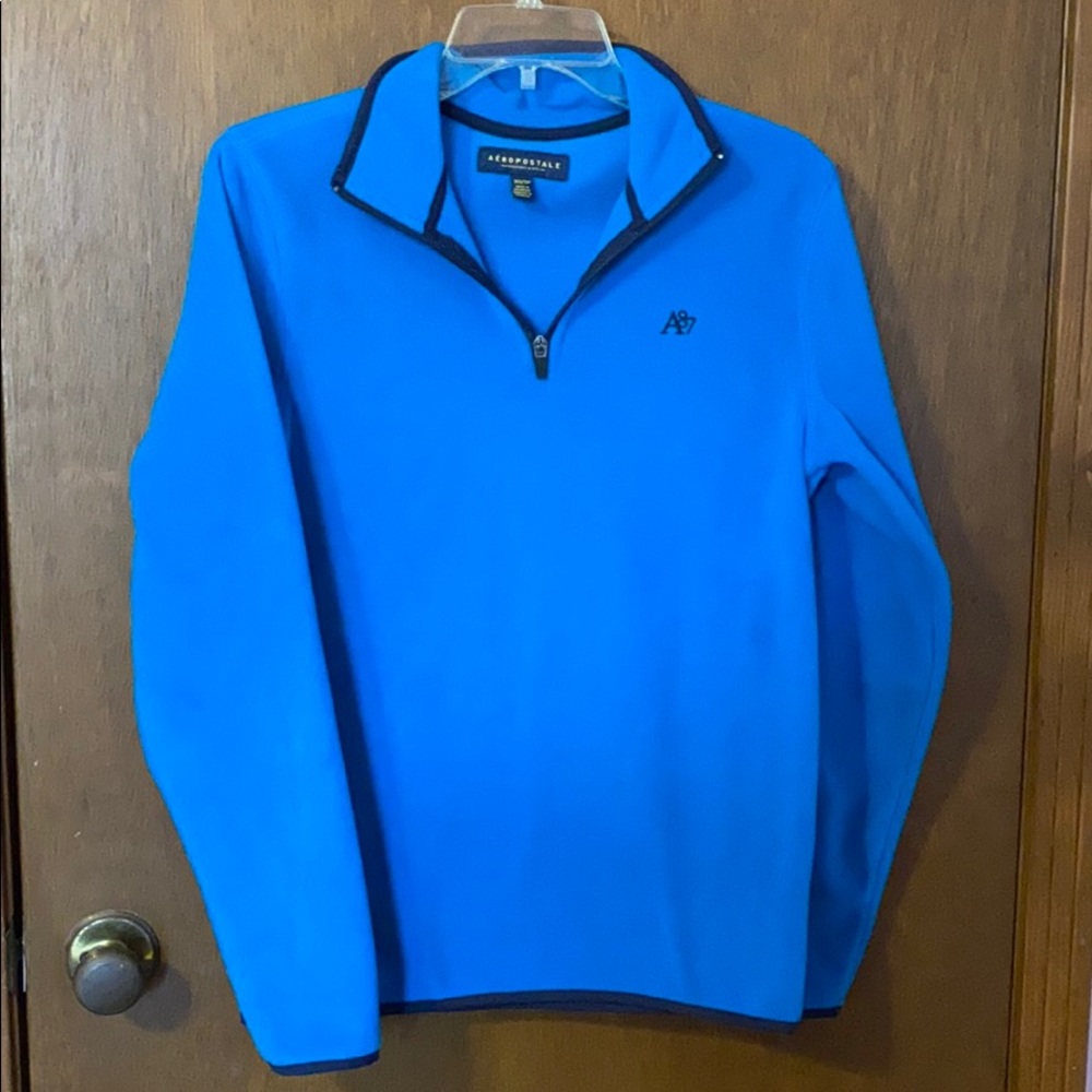 AEROPOSTALE Navy blue Men’s XS 1/4 zip fleece